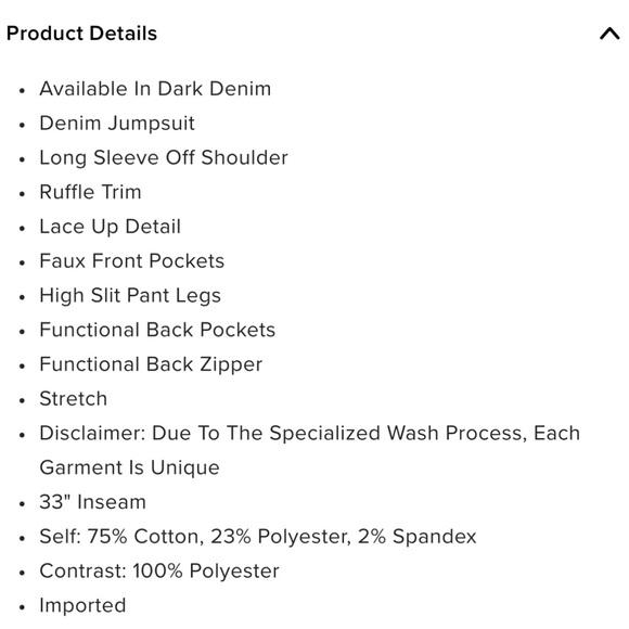 Denim jumpsuit - Picture 12 of 13